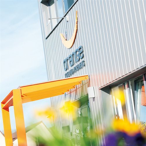Orange Hotel Und Apartments Neu-Ulm Exteriör bild