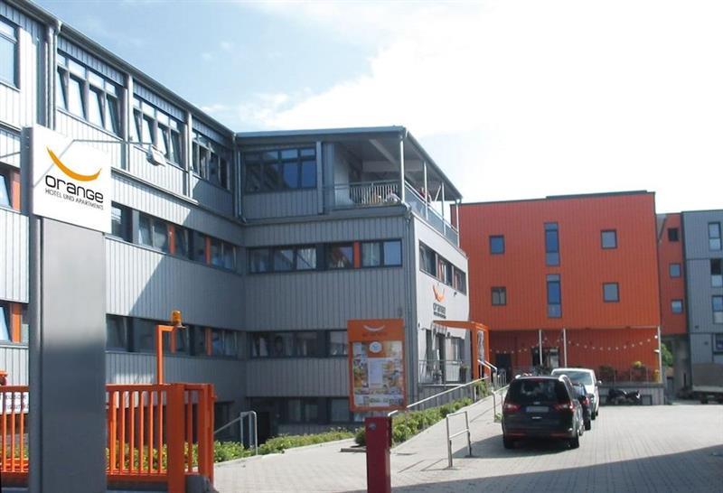 Orange Hotel Und Apartments Neu-Ulm Exteriör bild