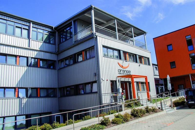 Orange Hotel Und Apartments Neu-Ulm Exteriör bild